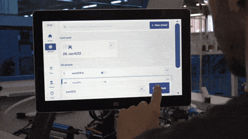 gif of user friendly interface