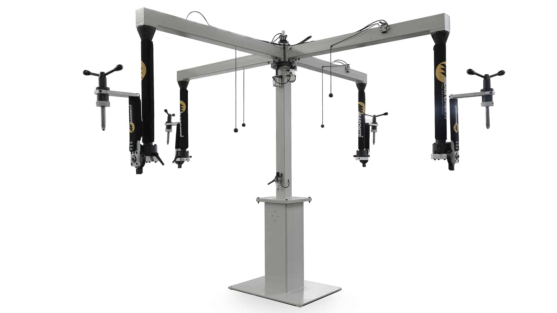 4 hook version of assembly carrousel